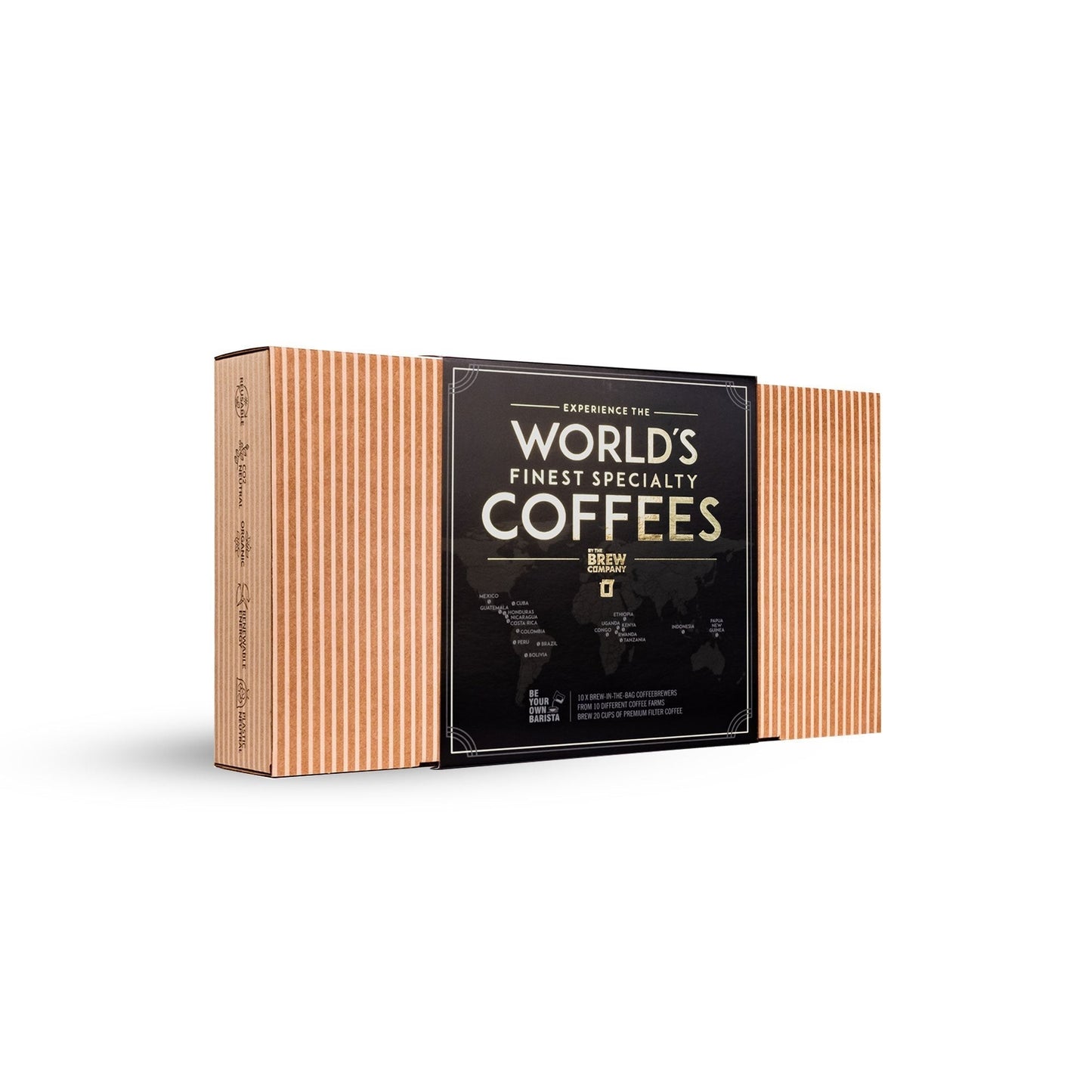 Einmal um die Welt Kaffeeauswahl | WORLD'S FINEST SPECIALTY COFFEE GIFT BOX