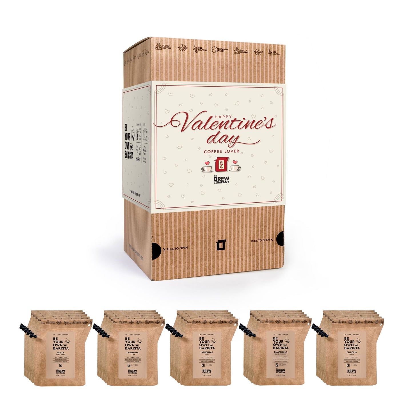 Kaffee Geschenkbox zum Valentinstag | VALENTINE'S DAY COFFEE GIFT BOX
