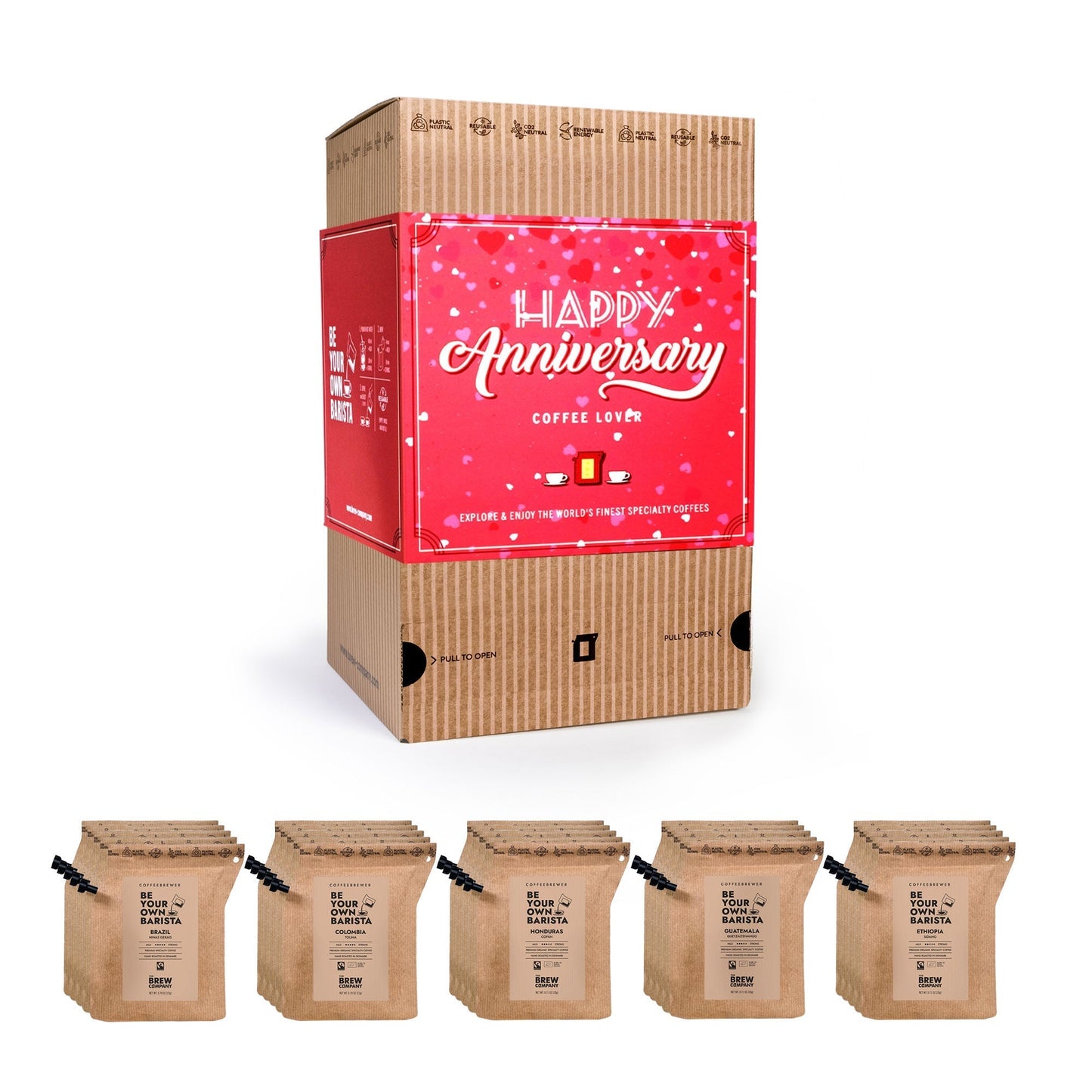 Jubiläums Geschenkbox | HAPPY ANNIVERSARY SPECIALTY COFFEE GIFT BOX