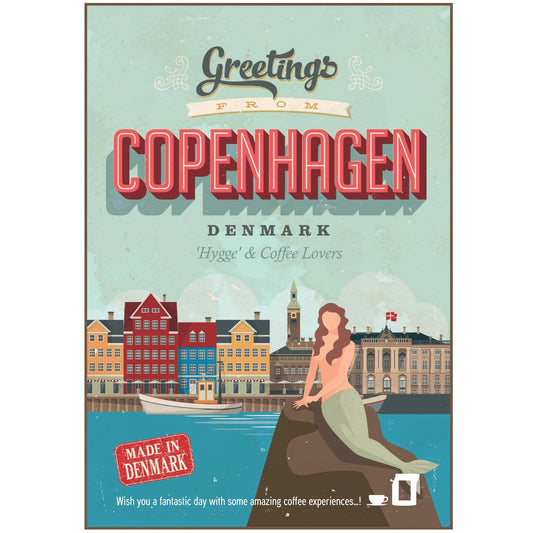 Kaffee Grußkarten aus Dänemark | DENMARK COFFEE GREETING CARDS
