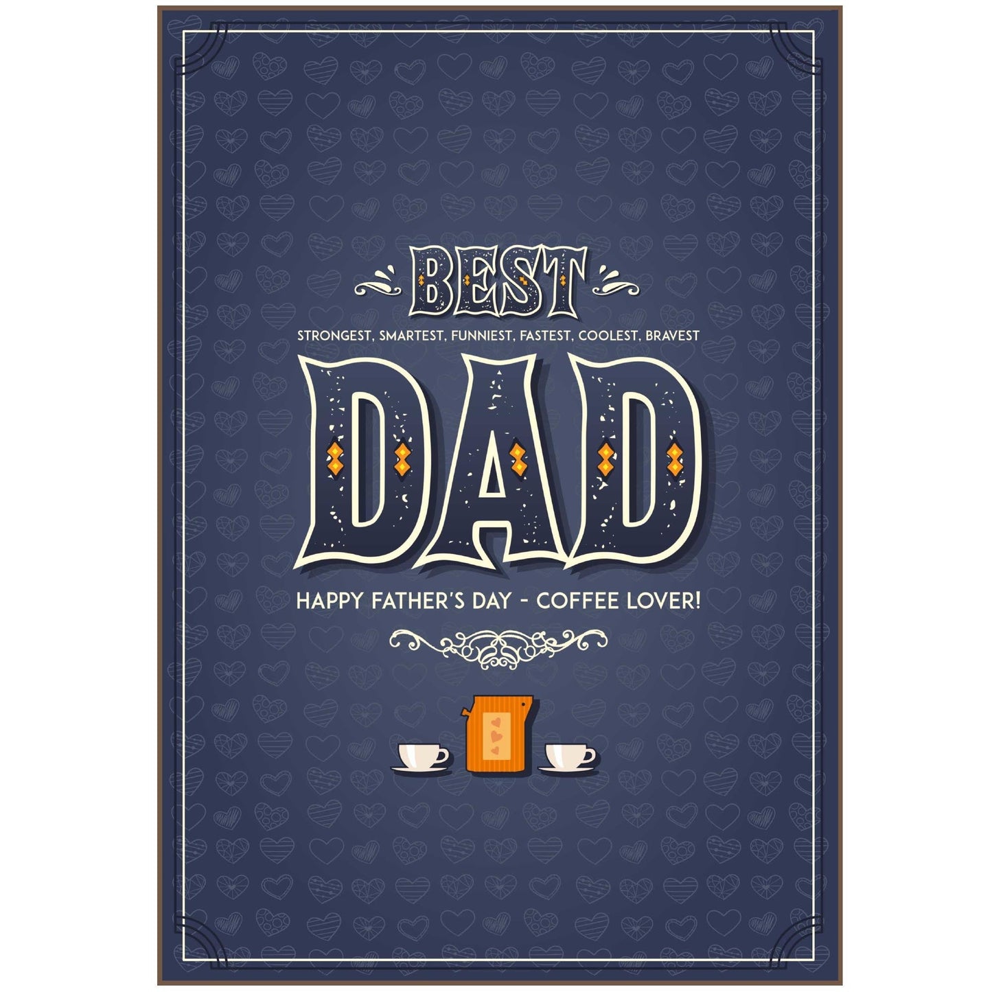 Kaffeegrüße zum Vatertag | FATHER'S DAY COFFEE GREETING CARDS