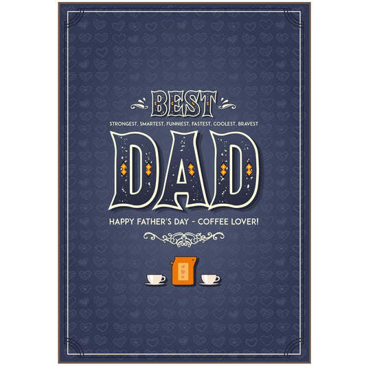 Kaffeegrüße zum Vatertag | FATHER'S DAY COFFEE GREETING CARDS