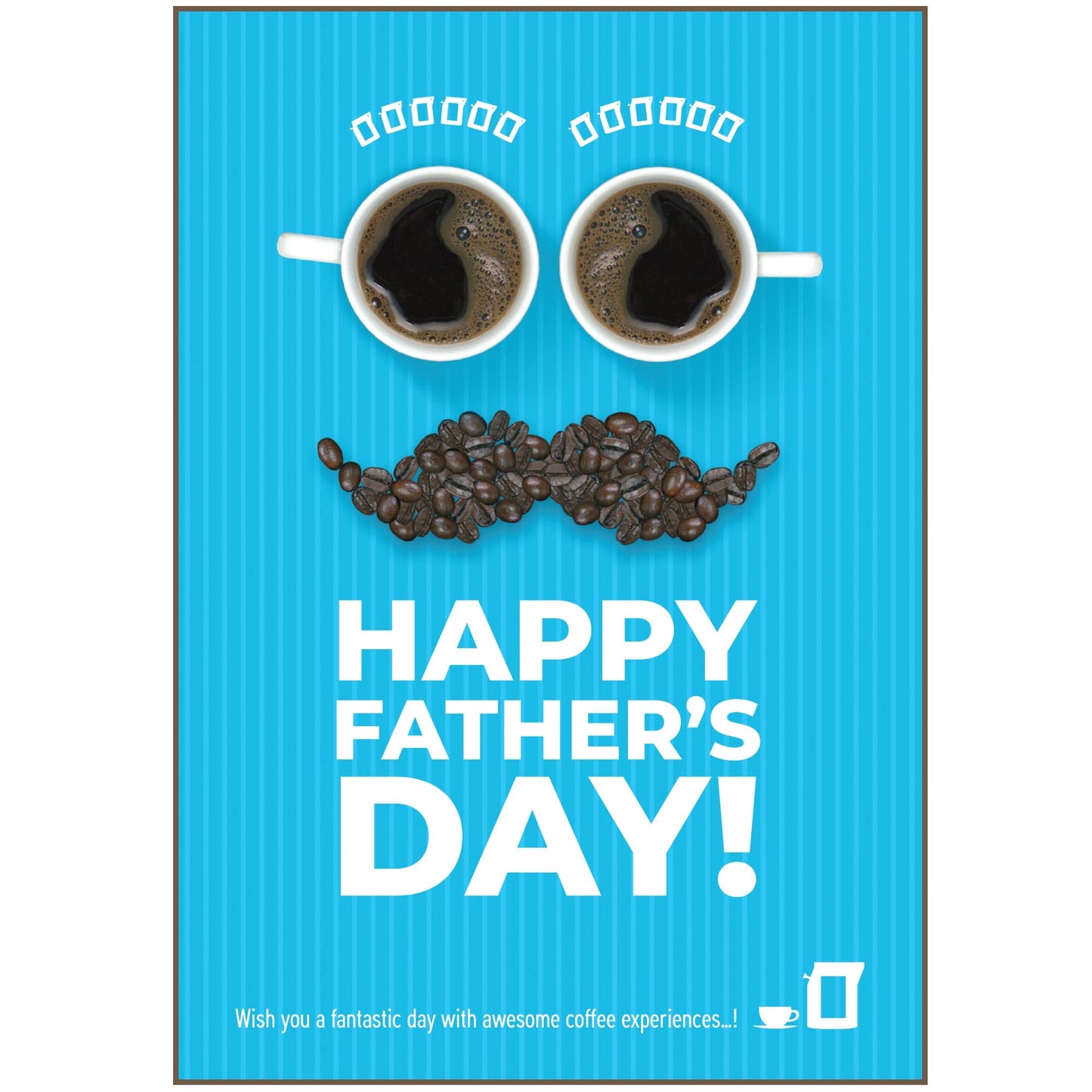 Kaffeegrüße zum Vatertag | FATHER'S DAY COFFEE GREETING CARDS
