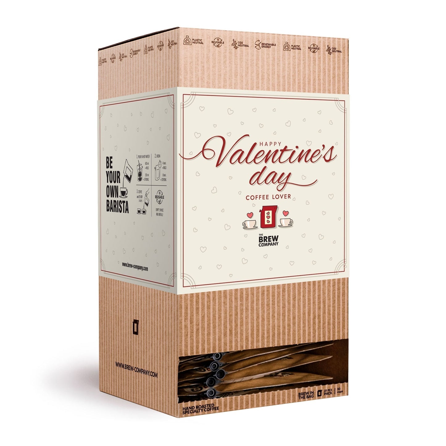 Kaffee Geschenkbox zum Valentinstag | VALENTINE'S DAY COFFEE GIFT BOX
